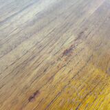Table basse en teck massif, Danemark 1960s