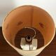 Lampe vintage en pierre du Gard années 70