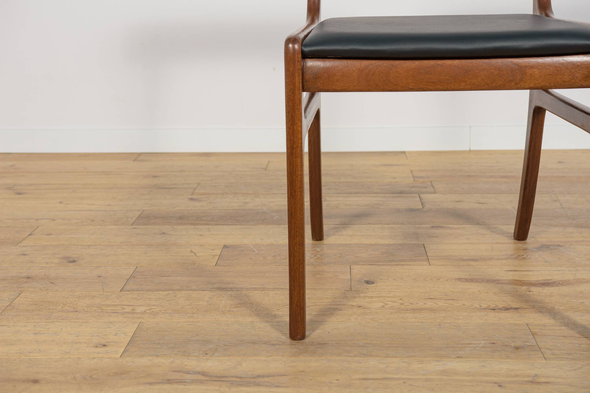 Danish Dining Chairs by Ole Wanscher for Poul Jeppesens Furniture Factory.