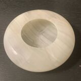 Vintage white onyx ashtray catchall