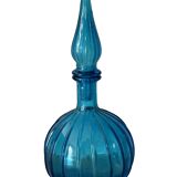 Carafe en verre d'Empoli, Italie 1960