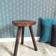 Vintage tripod stool