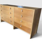 2 commodes Søborg en chêne scandinave