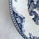 Low iron earthenware compote dish with Gien eagle decoration