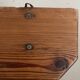 Small pine wall shelf