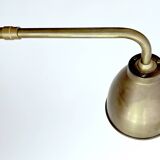 Large industrial art deco wall lamp