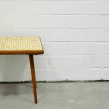 Vintage 50's side table mosaic top