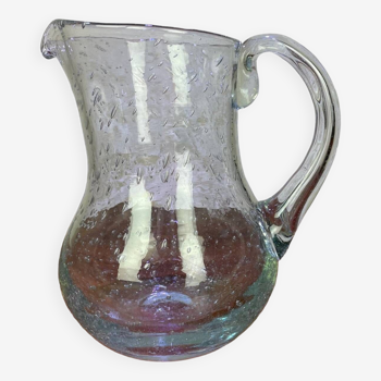 Riom glass pitcher
