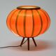 Very rare Mid Century Modern birch bentwood lamella tripod Table Lamp
