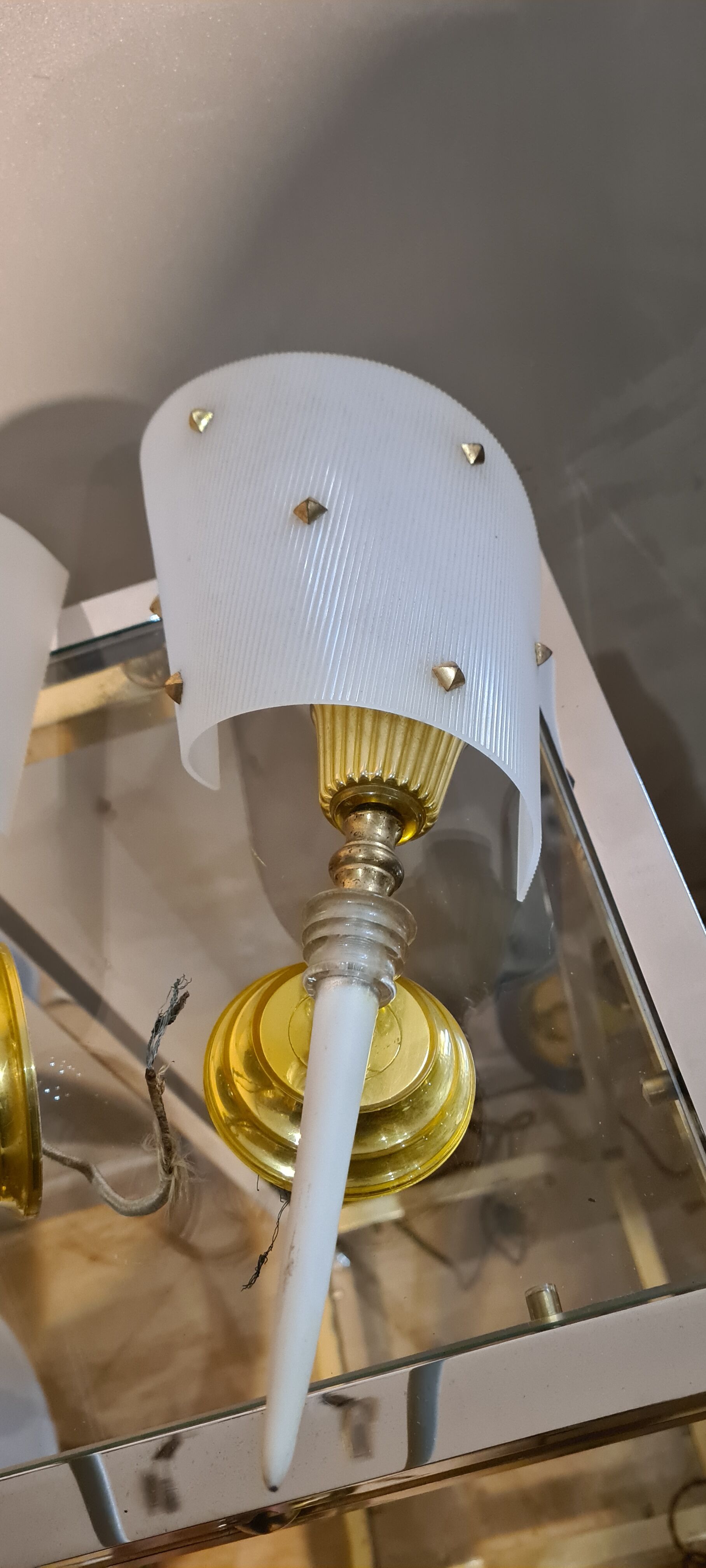 Pair of wall sconces