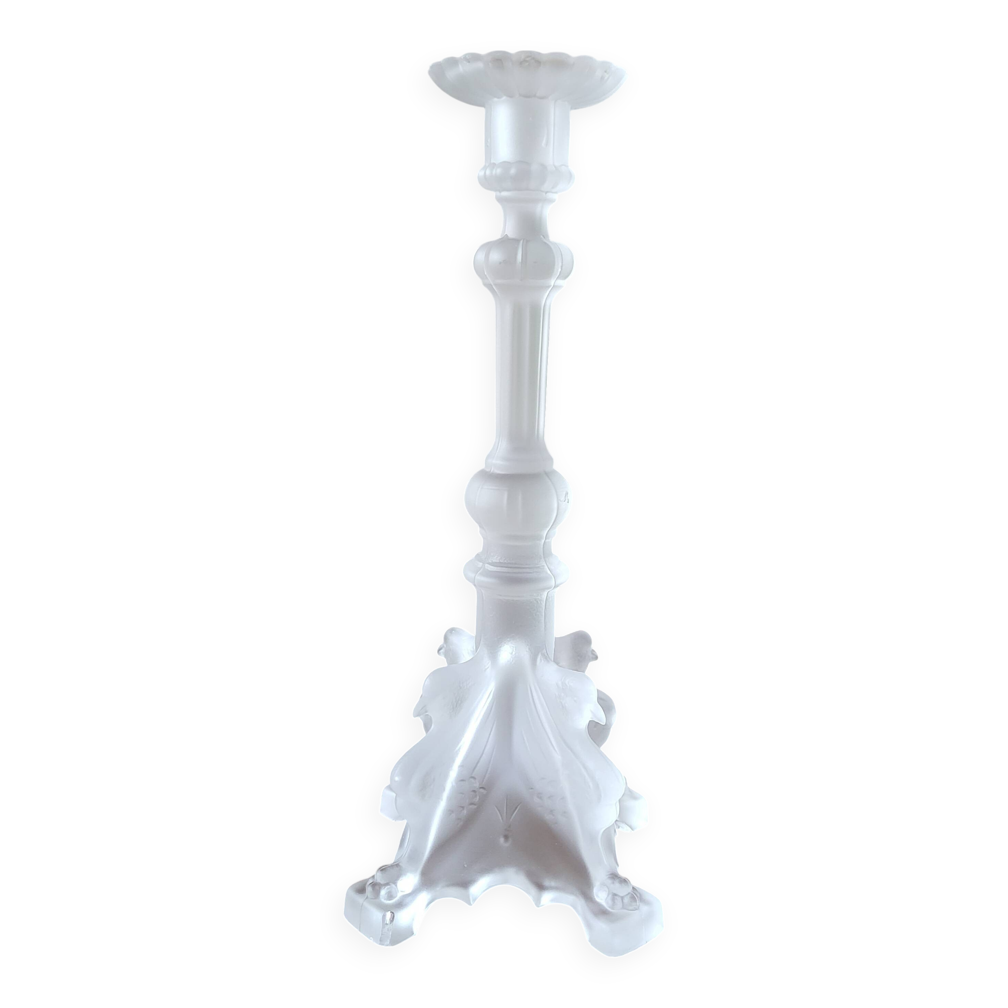 Val Saint Lambert, série kandelaar Luxval, modèle Griffon, Belgique