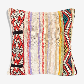 Housse de coussin kilim berbère 50x50