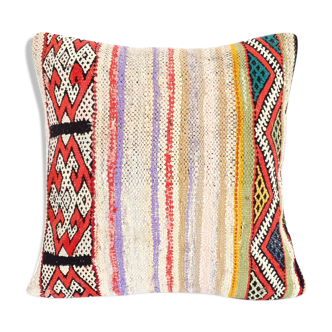 Housse de coussin kilim berbère 50x50