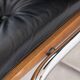 Fauteuil Martin Stoll - Giroflex - cuir noir