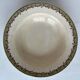 3 old ironstone soup plates