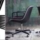 Knoll velvet executive office chair 1973