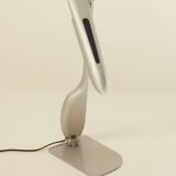 Post-modern gray lamp design Philippe Michel vintage Circa 1980