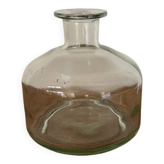 Transparent demijohn