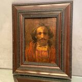 Oil painting on canvas Russian school late 19th century with portrait of a man Riabouchkine