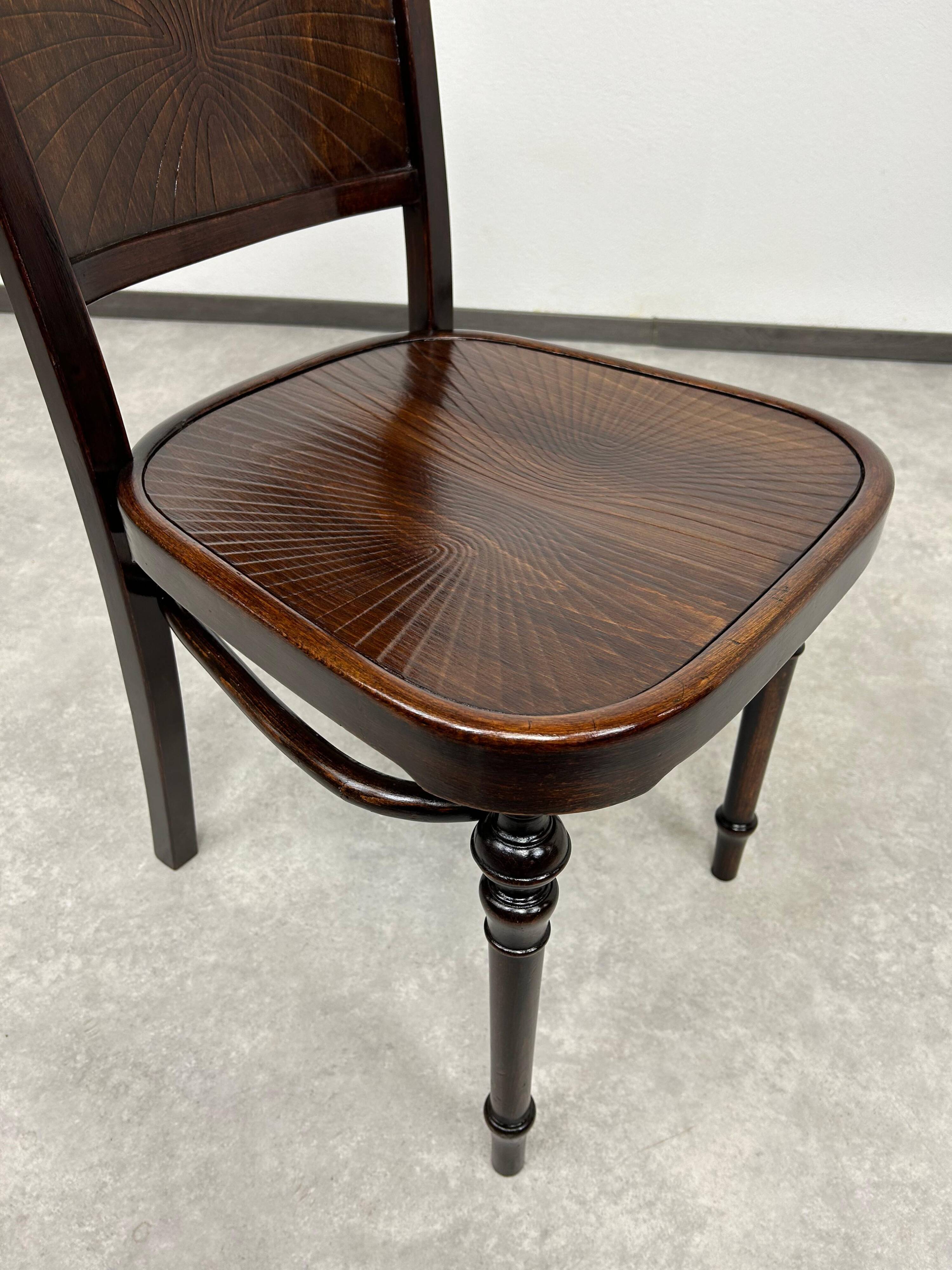 Secession dining chair No. 437 by Thonet
