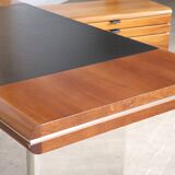 Hans Von Klier For Skipper Executive Desk And Credenza, Italy, 1970s