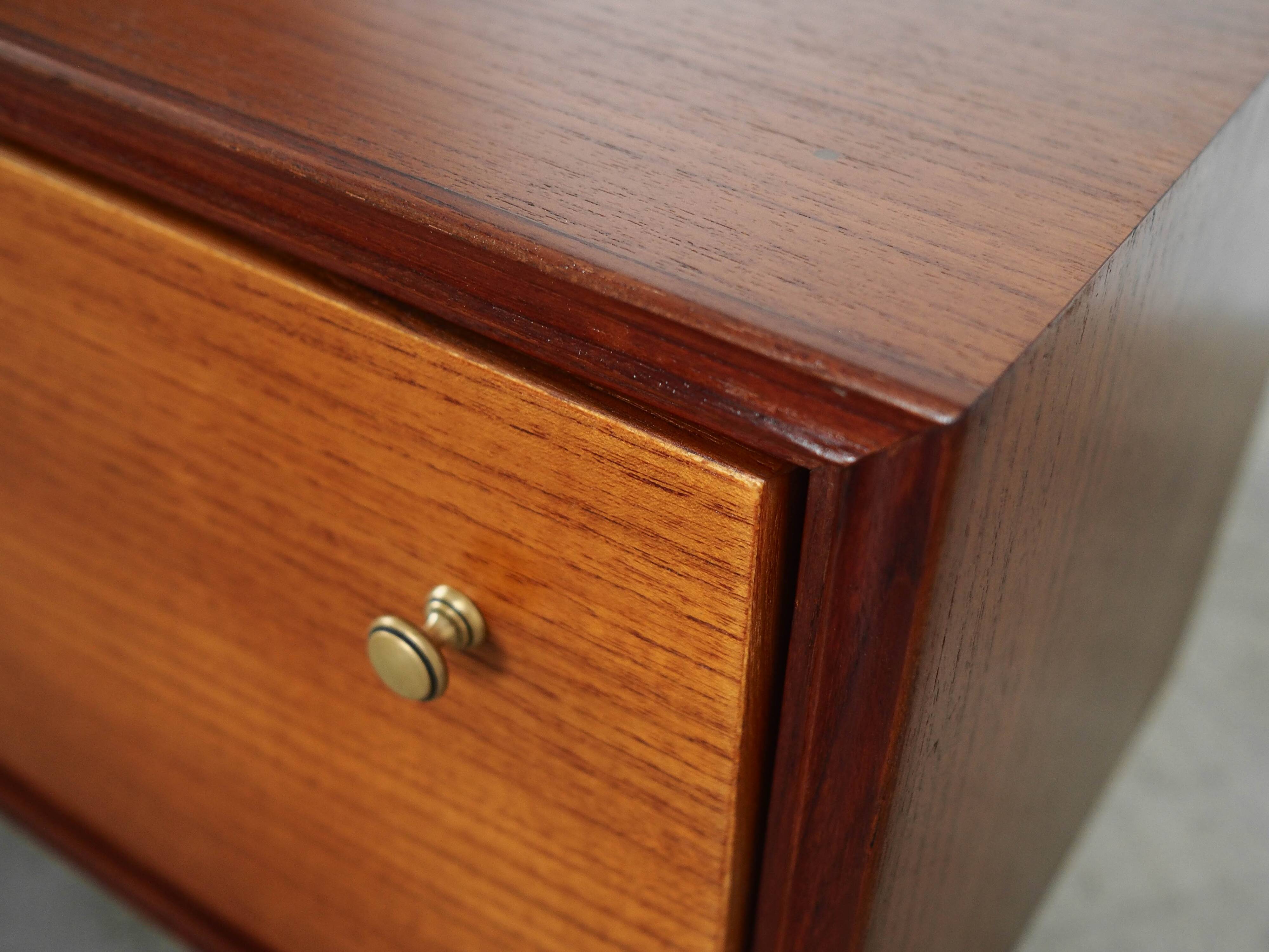 Teak sideboard, German design, 1970s, made in Germany