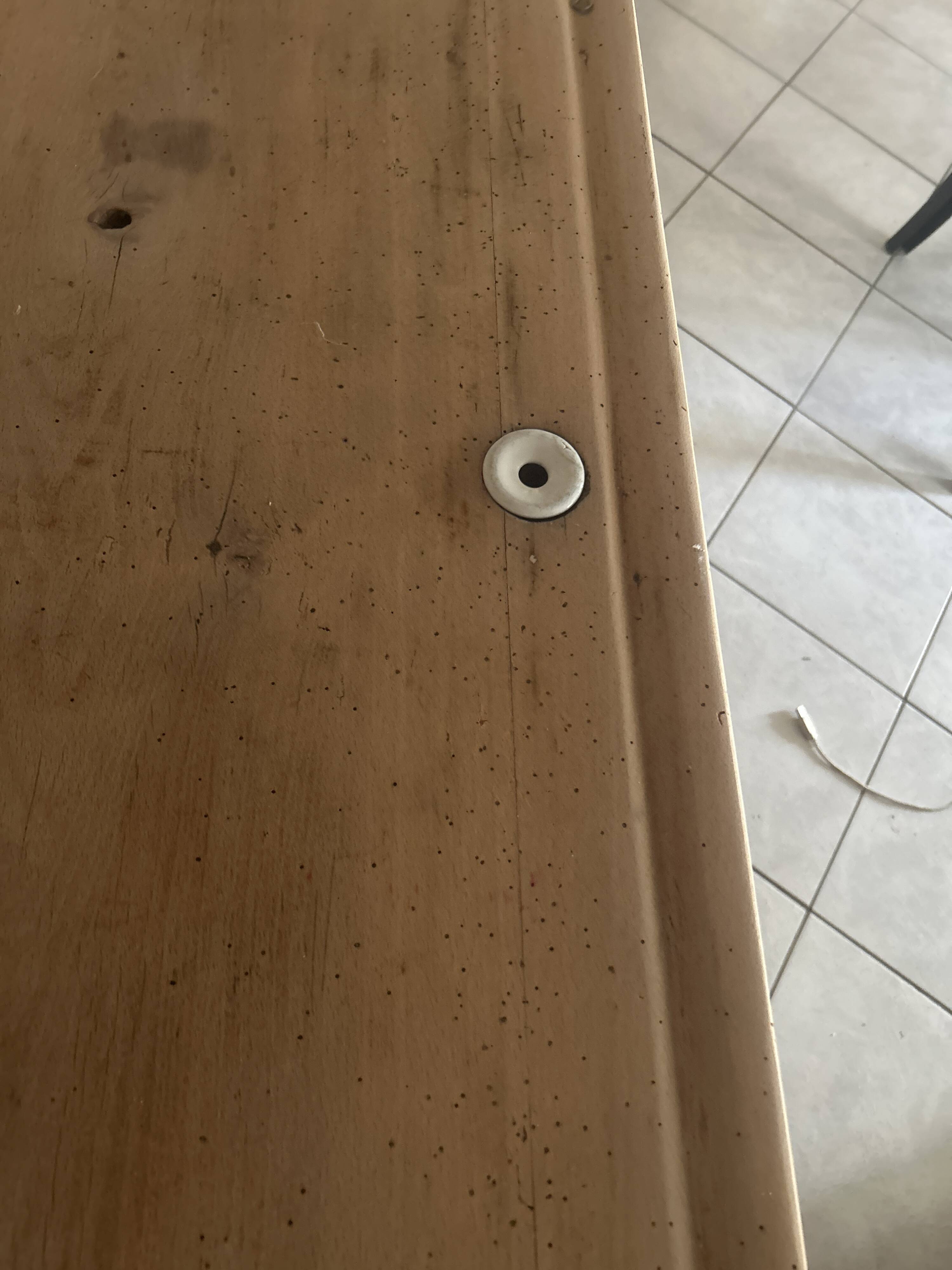 Bureau d écolier deux places bois
