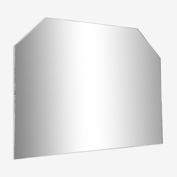 Miroir biseauté art déco 61,5 x 48 cm