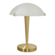Modern table lamp – 2000s, gold base, glass, E14