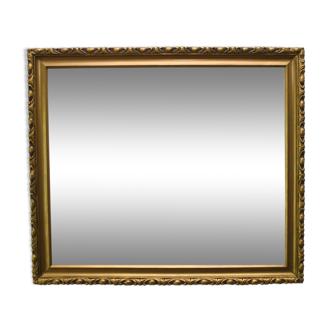 Baroque vintage gilded wood frame