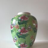 Large floral vase