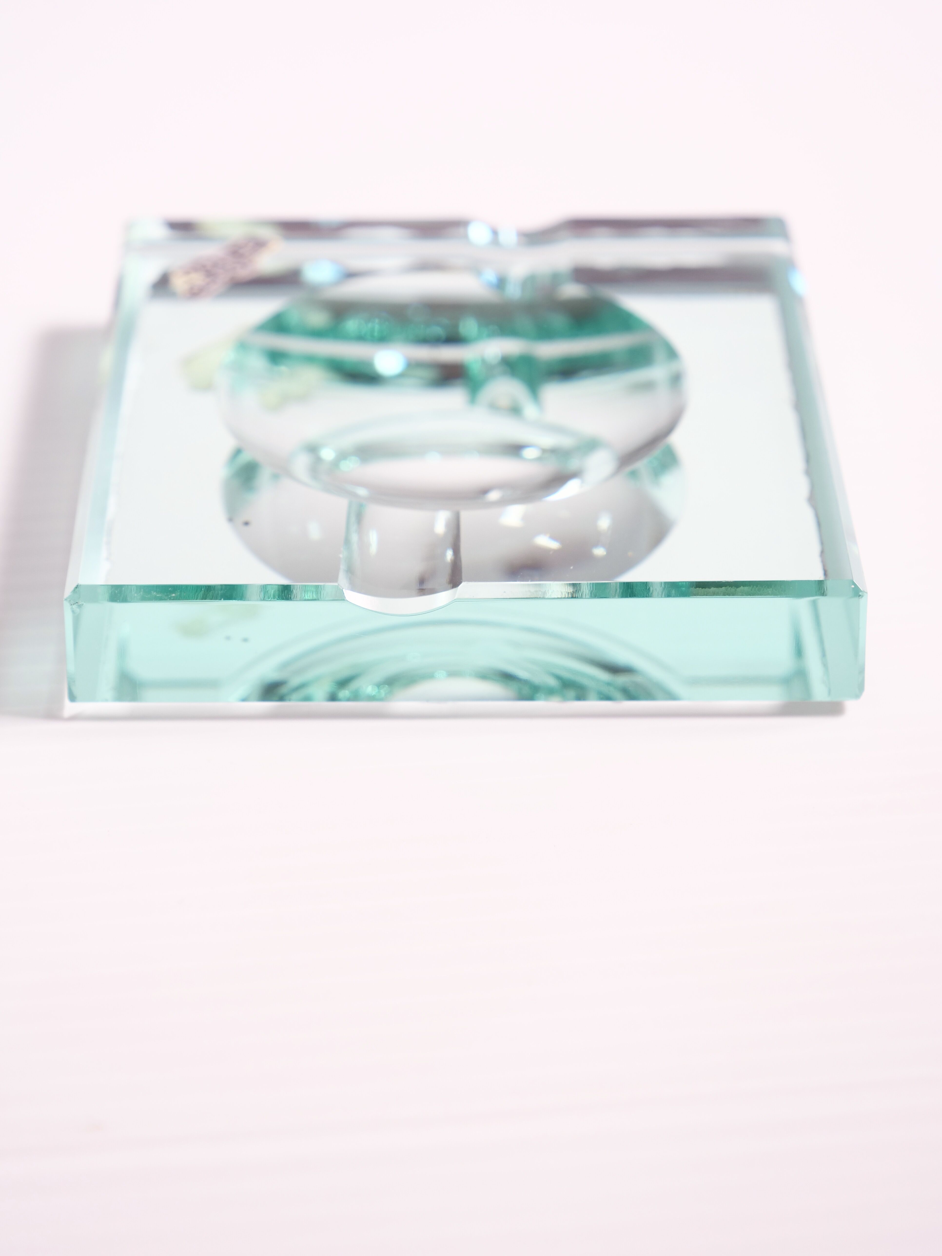 Ashtray art deco mirror by Jean Luce