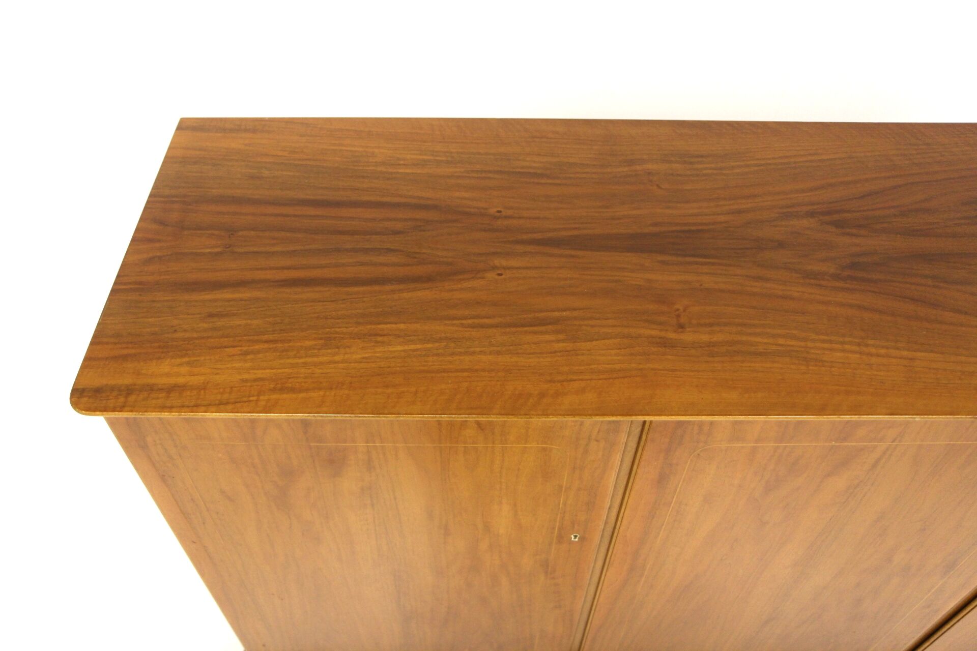 Scandinavian enfilade in walnut, Swedish modern, Sweden, 1940.