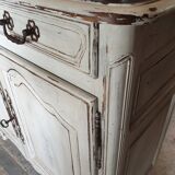 Cream patinated buffet