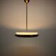 Art Deco UFO chandelier by Josef Hůrka for Napako, 1930s