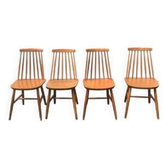 Set of 4 Scandinavian chairs