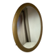 Miroir ovale ancien en bois