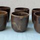 6 tasses en grès Breugnot