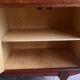 Scandinavian teak buffet with showcase and secretary - 1960