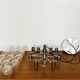 Chromed 1970s Sputnik Chandelier by Doria