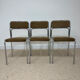 Chaises vintage tubulaires chromées 