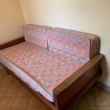 Banquette lit d’appoint années 60/70