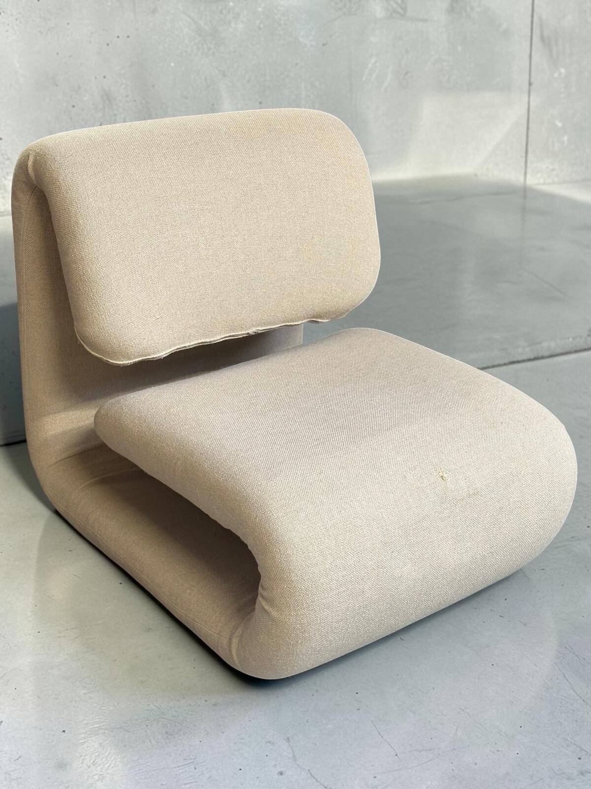 Armchair series 1500 by Etienne-Henri Martin, TFM edition 1964