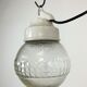 Vintage porcelain pendant light 1970s