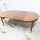 Louis XV round table + 3 extensions 115 cm max 2m50