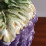 Antique grape-shaped slip pitcher