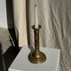 Large adjustable brass candlestick H16 D8