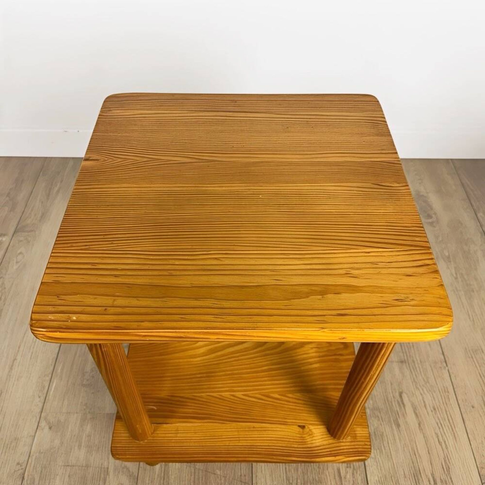 Scandinavian bedside table in pine from the 1980s.