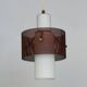 Ceiling light in the style of Mathieu Matégot, 1950s.