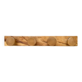 Pine coat rack